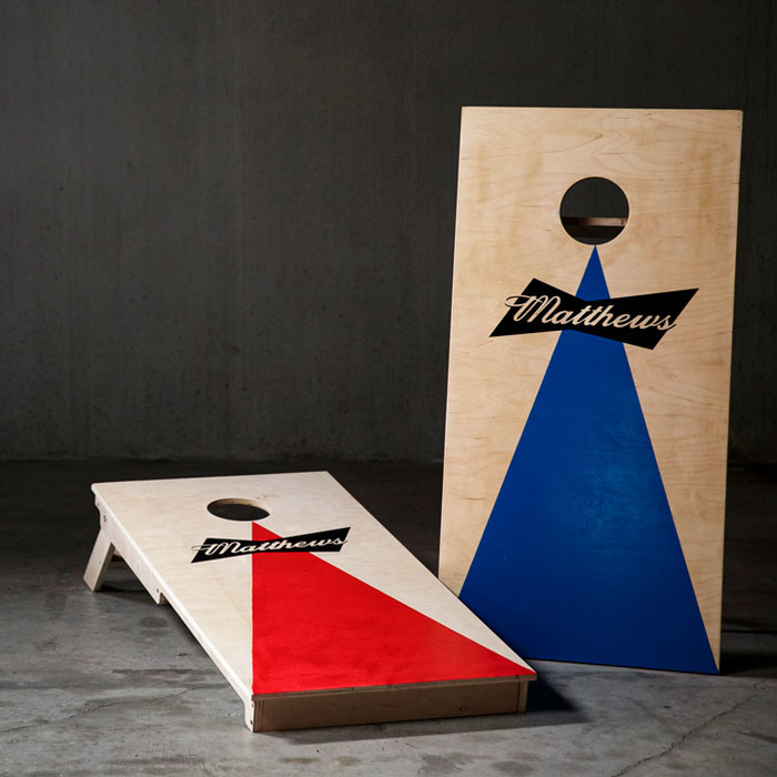 Personalized Cornhole Set is a great men's sports gift.