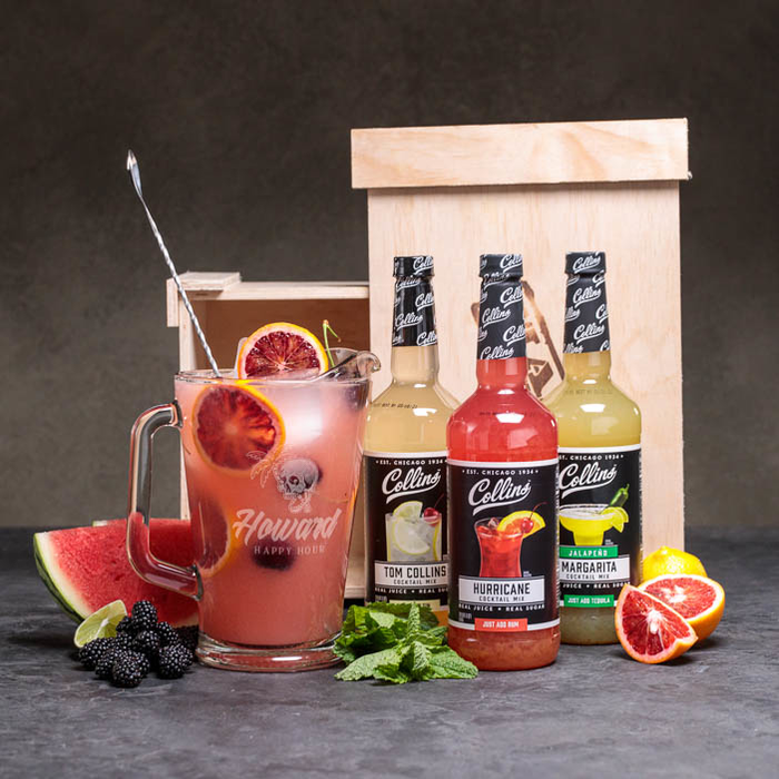 Personalized Pitcher Party Crate