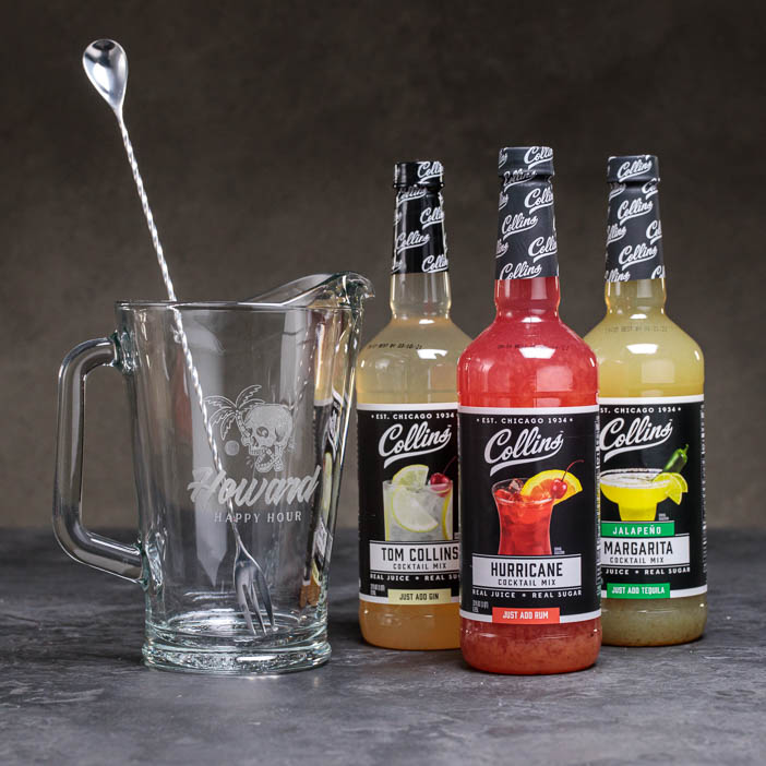 Personalized Pitcher Party Crate