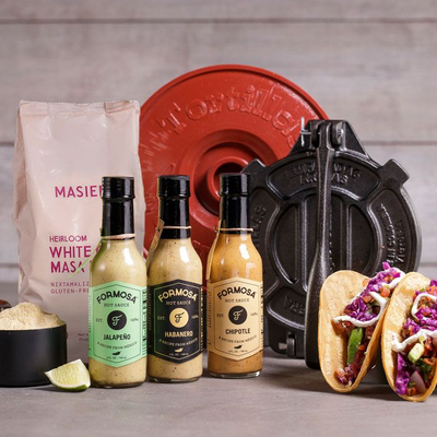 Taco Making Crate is an awesome gift for men