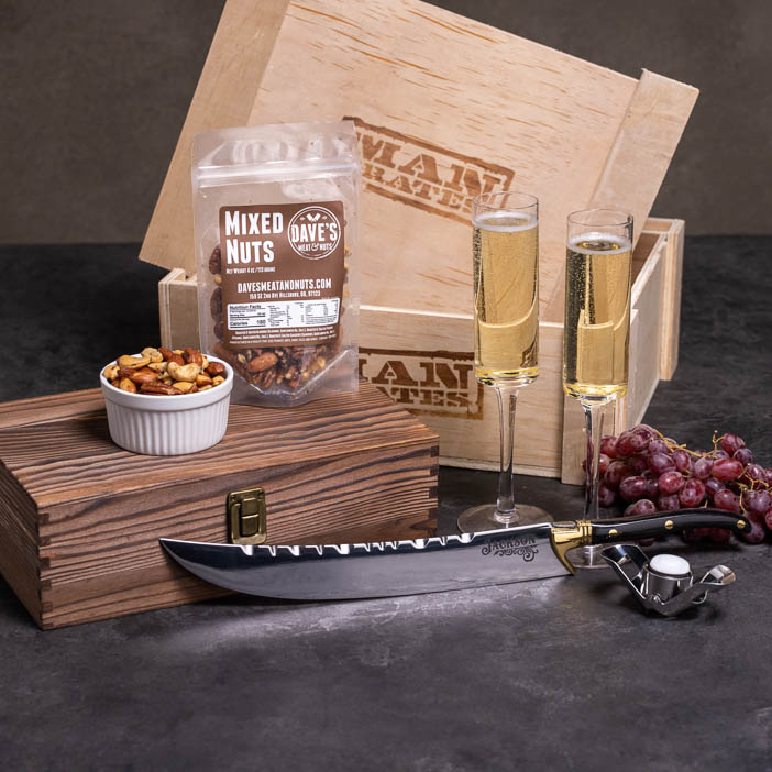 Brut Strength Champagne Crate