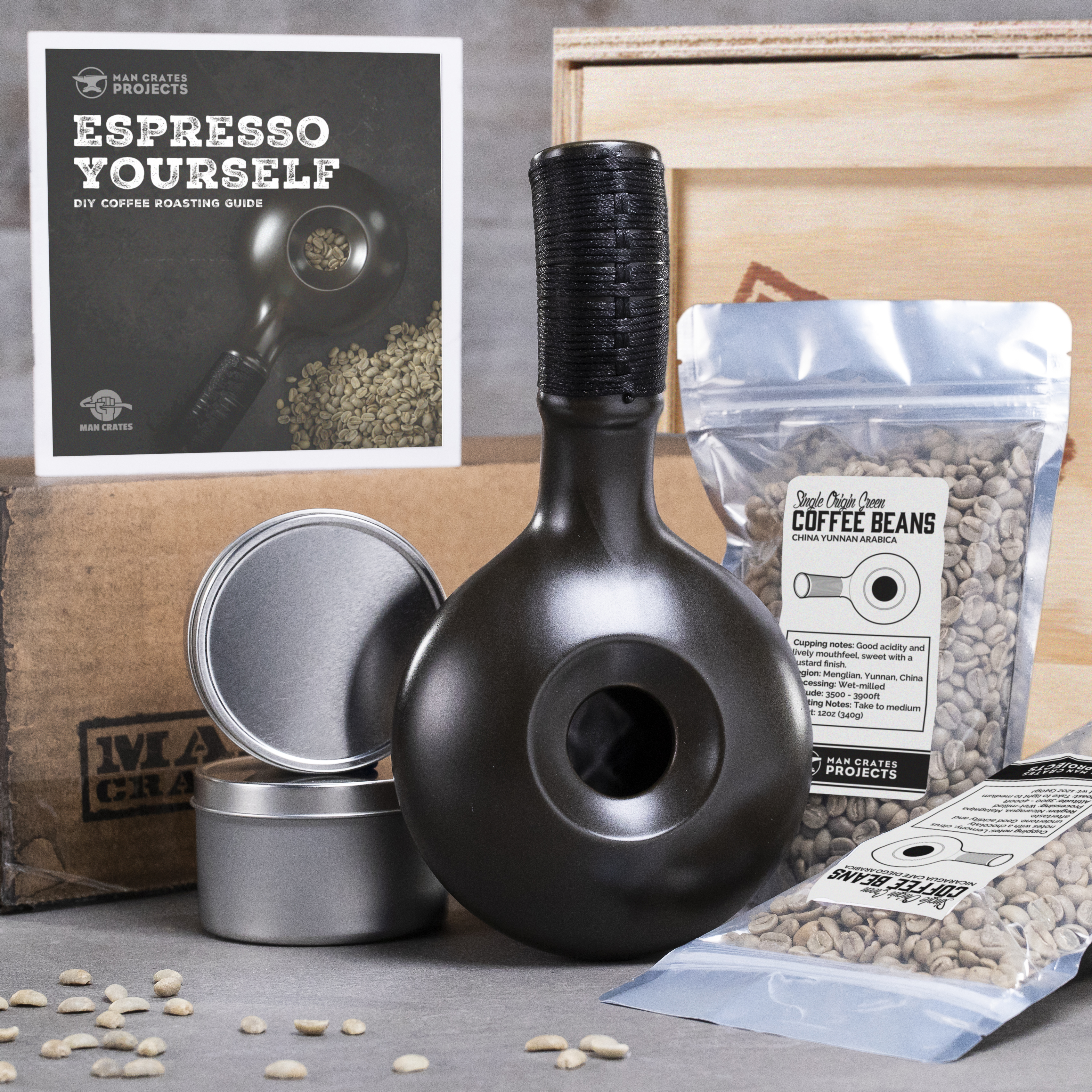 coffee roasting all components
