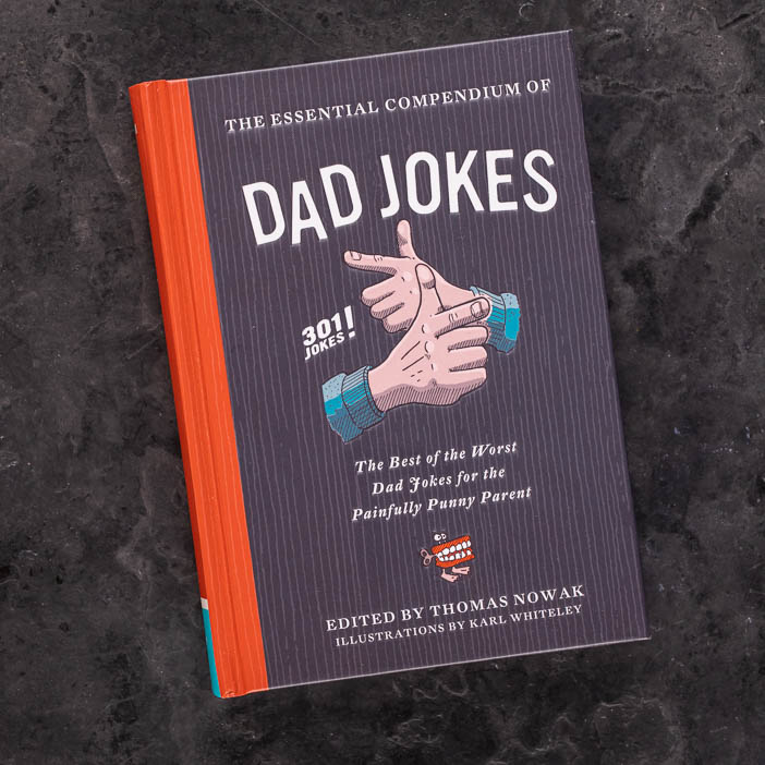 Dad jokes book is a great men's gift.