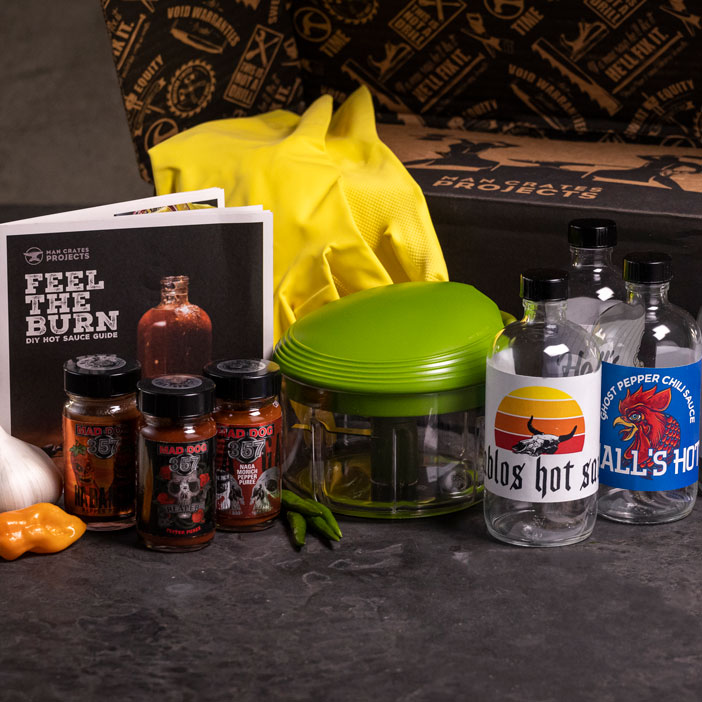 Our Hot Sauce Making Kit will bring the fire to their tongues