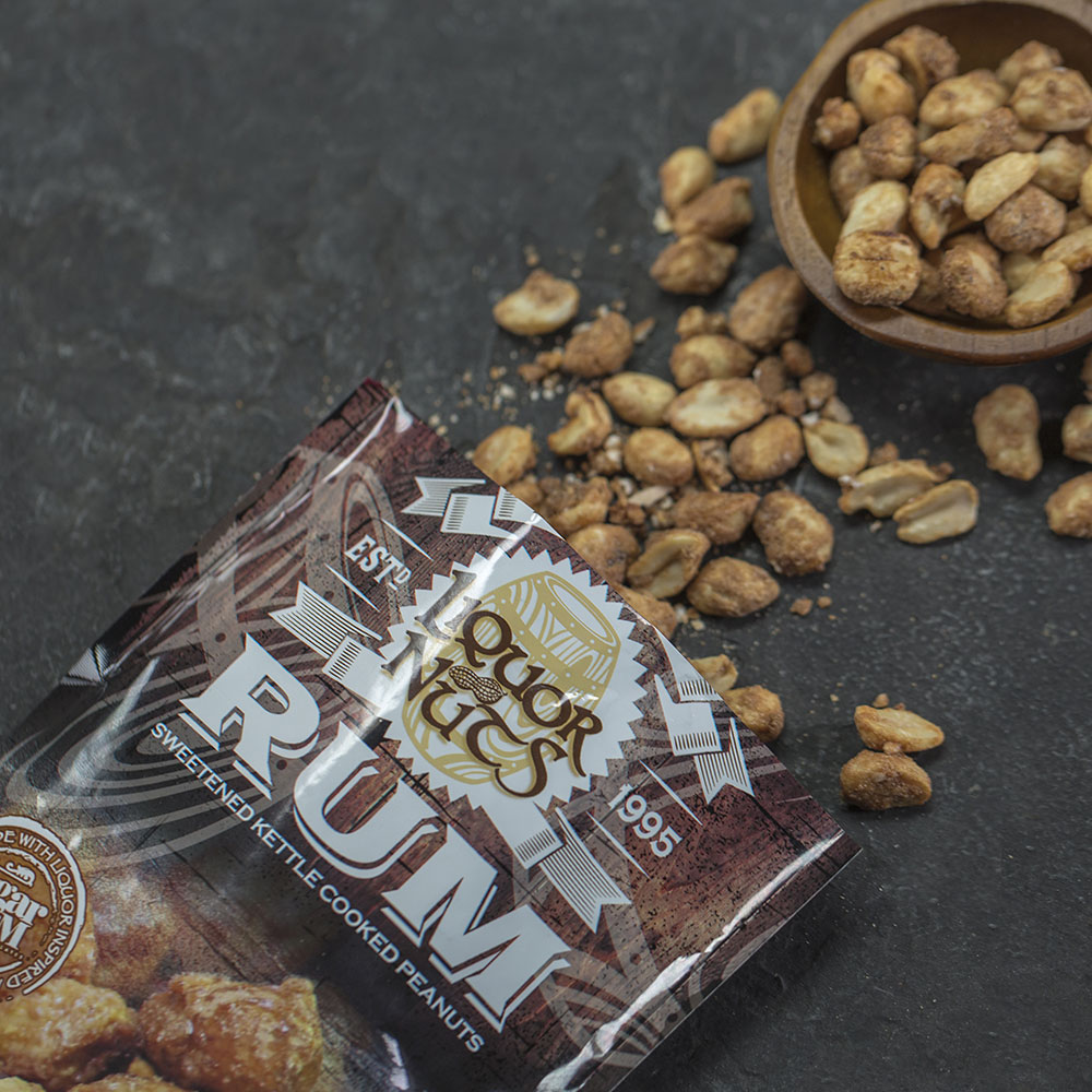 Rum Shaker Crate - rum peanuts