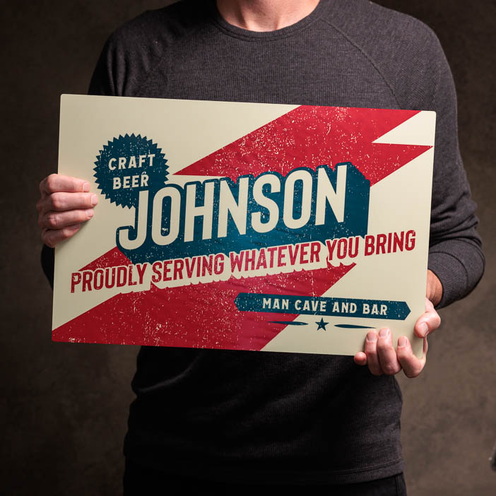 Personalized Metal Sign