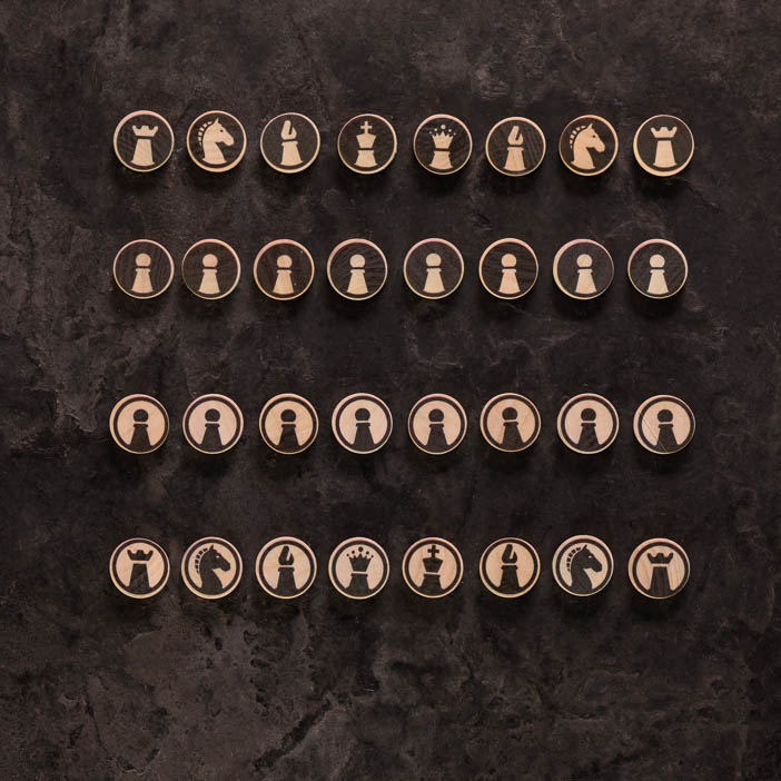 Personalized Magnetic Chess Set